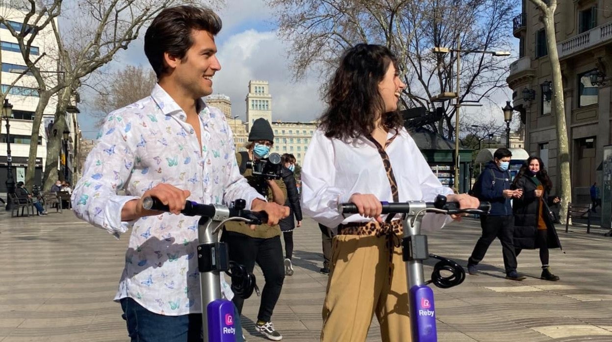 Patinetes eléctricos de la compañía Reby