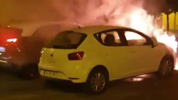 Detenido un joven de 27 años por los incendios de coches del Polígono Norte