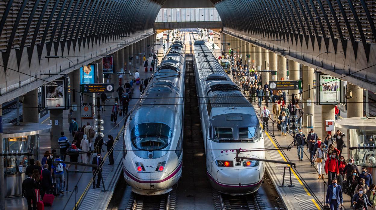 La estación de Santa Justa de Sevilla