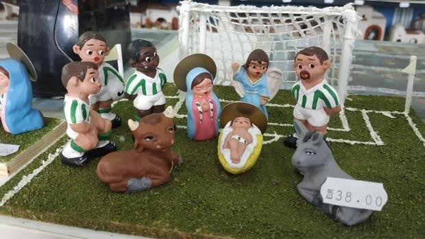 «Se venden más del doble de belenes del Betis que del Sevilla»
