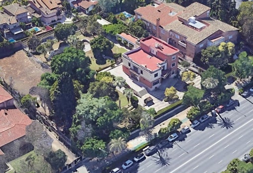 La parcela antes del derribo