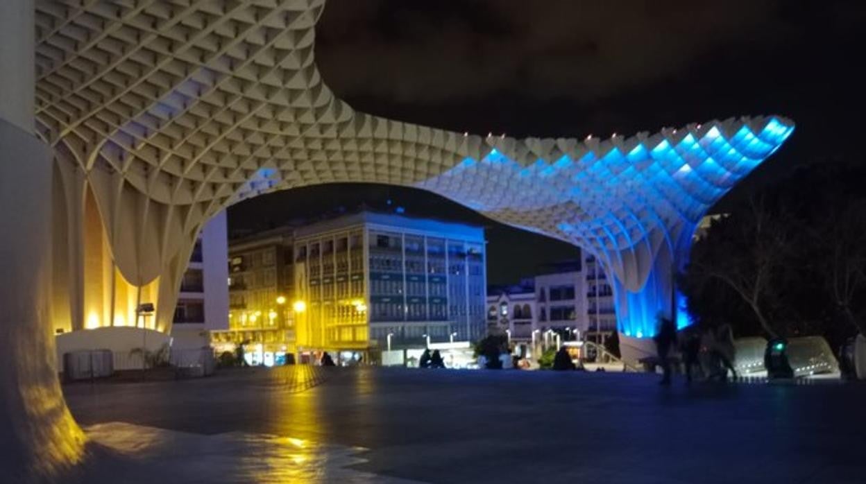 Las Setas de Sevilla, con el pueblo ucraniano