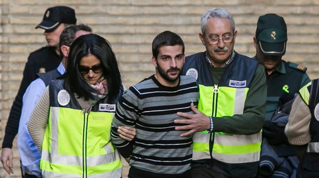Miguel Carcaño, en 2014, a su llegada a Zarazoga al hospital Miguel Servet