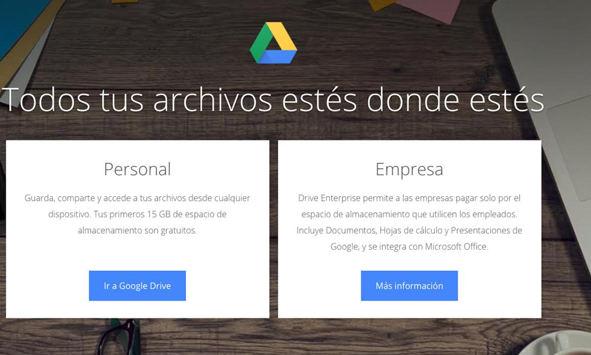 Google cuenta en Drive con la app 'Copia de seguridad y sincronización'