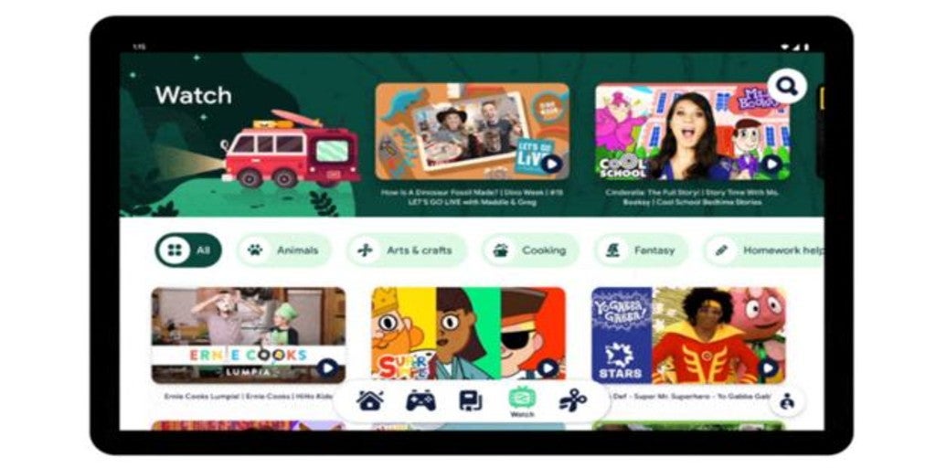 Así es Kids Space, el nuevo modo infantil de Google para tablets Android