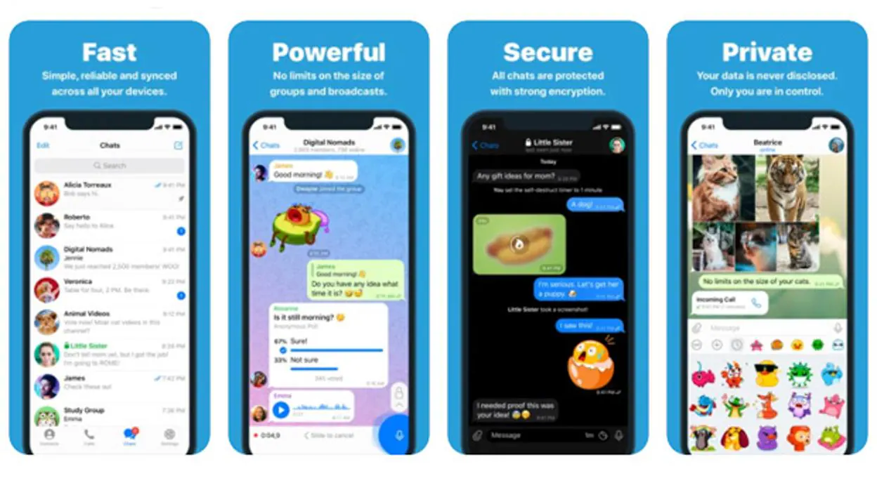 Telegram es el gran referente de las alternativas a WhatsApp