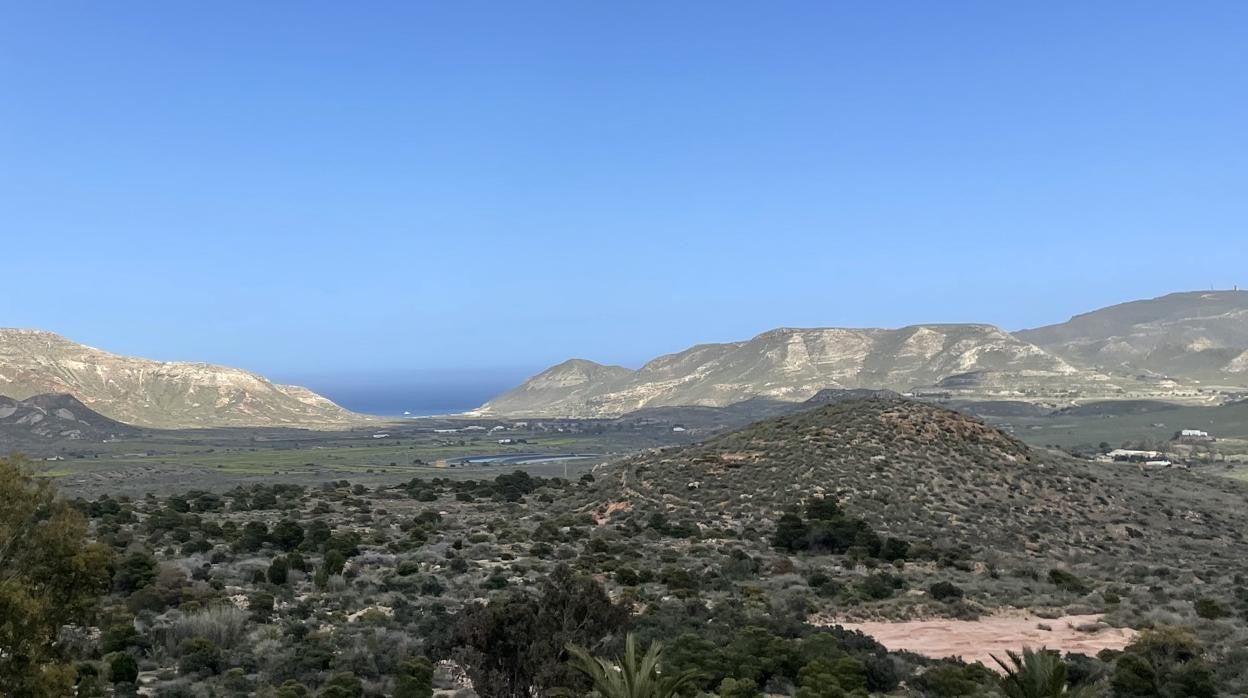 Valle de Rodalquilar, una de las zonas más extensas del parque Cabo de Gata-Níjar.