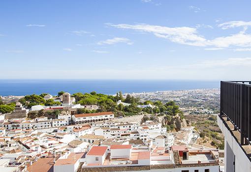 Panorámica que se divisa desde Mijas Pueblo