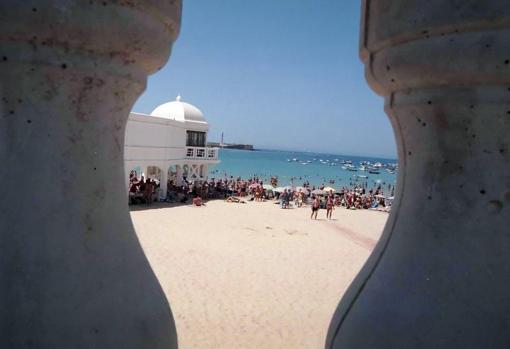 Imagen de la Caleta en Cádiz