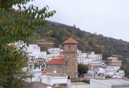 Vista de Bayarcal en plena Alpujarra almeriense