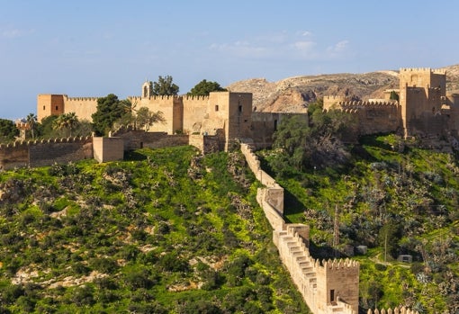 Conjunto monumental de La Alcazaba de Almería.