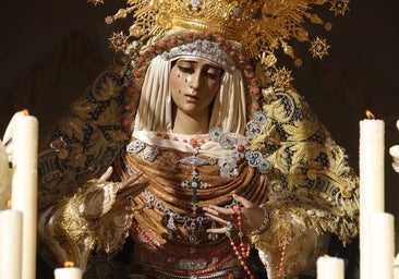 La procesión de la Virgen de la O el Sábado de Pasión de Córdoba, en imágenes