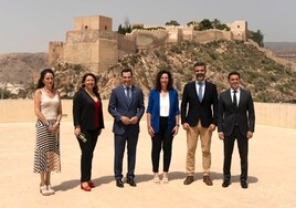 Juanma Moreno y María Vázquez anuncian que el soterramiento del AVE en Almería se adjudicará en breve