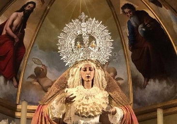 Nueva iluminación para el camarín de la Virgen de la Estrella de Córdoba