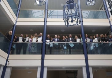 De la pasantía a la firma electrónica: El Colegio de Abogados homenajea a los profesionales de 25 y 50 años de ejercicio