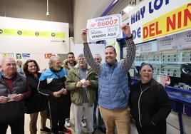 Córdoba capital y Puente Genil, agraciados con el quinto premio del 86.007 de la Lotería de Navidad 2023