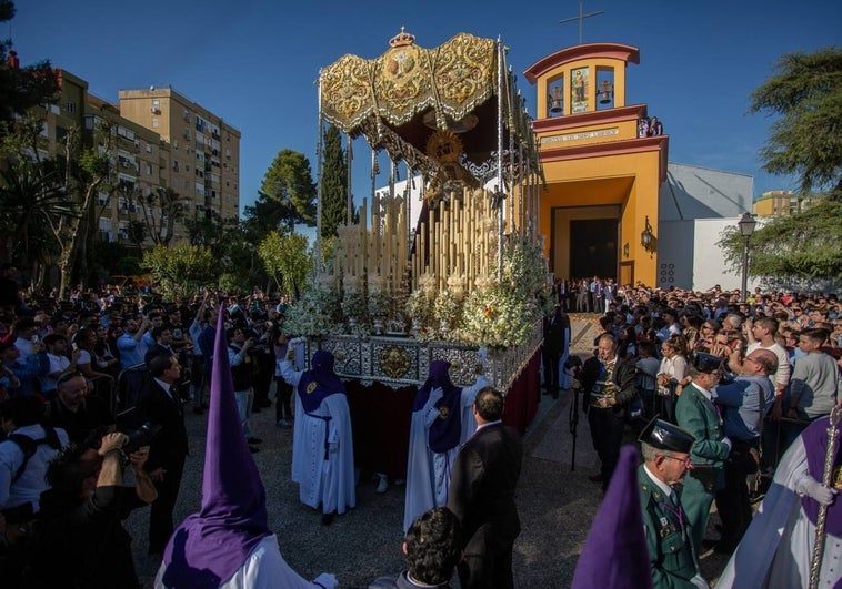 La banda de la Puebla del Río irá tras el palio de la Virgen del Amor de Pino Montano