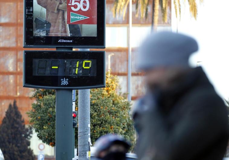 Alerta por frío este jueves en Sevilla, Cádiz, Córdoba, Granada y Huelva, con hasta 5 grados bajo cero