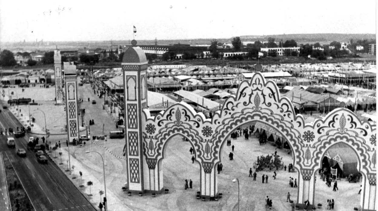 a picture of the first fair celebrated in sevilla