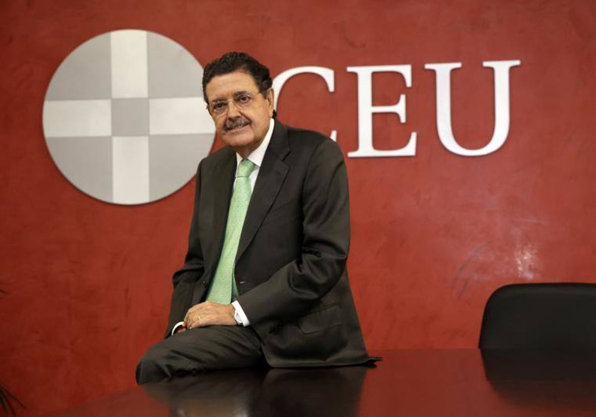 José Alberto Parejo, rector de la Fernando III