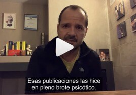 Ángel Martín celebra los seis años tras la superación de su brote psicótico: «Este vídeo es para quién esté en lo más profundo del pozo»