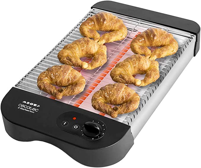 Cecotec Tostador Plano Horizontal Turbo EasyToast Basic
