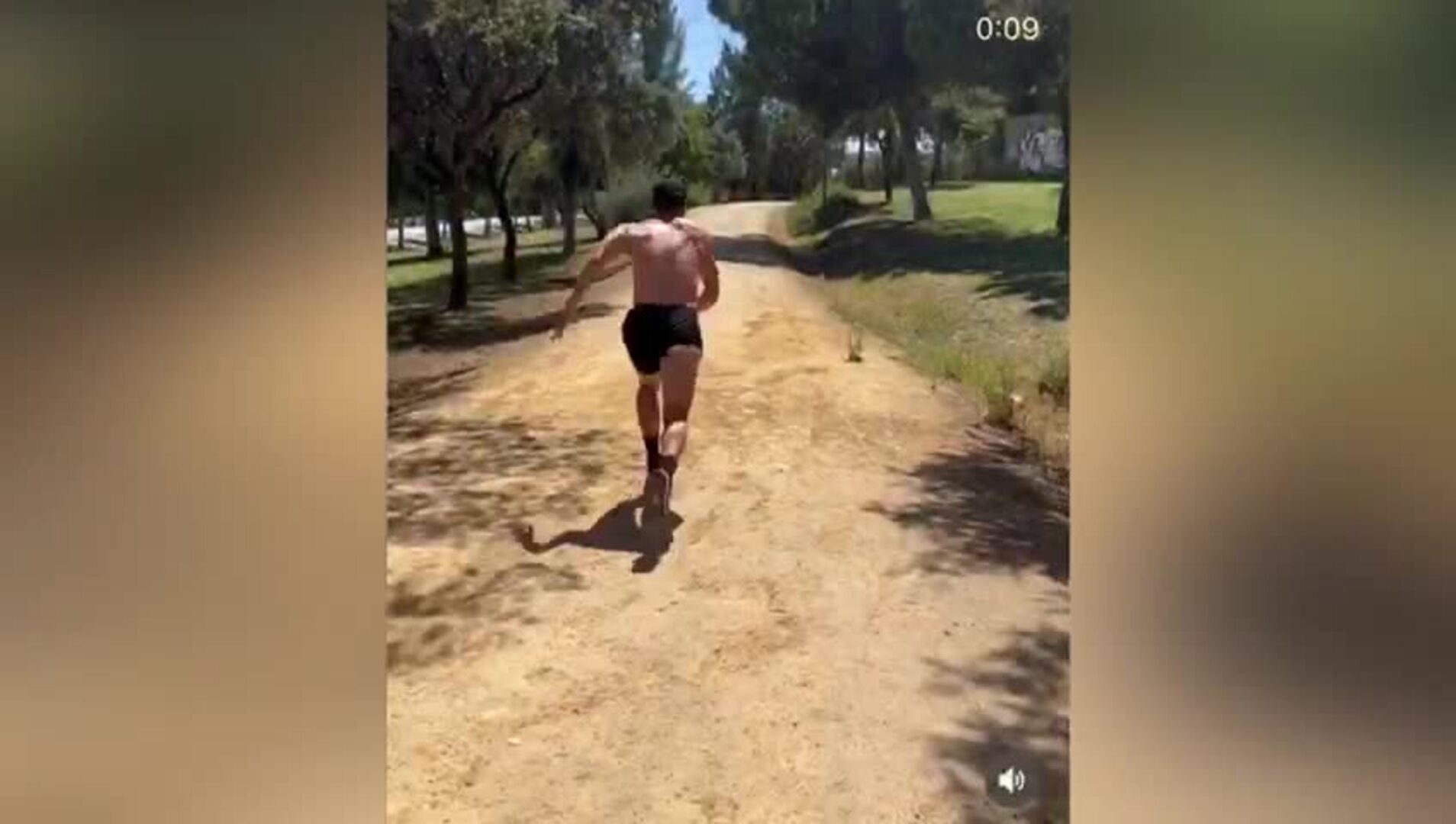 El sprint de Canales en una rampa en medio de la ola de calor en Sevilla