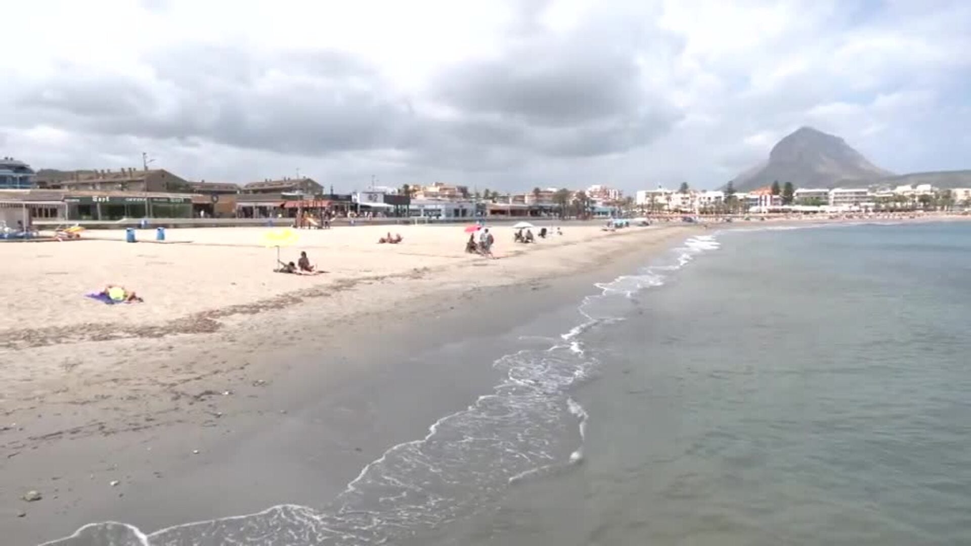 En Jávea se han quedado sin chapuzón en la playa