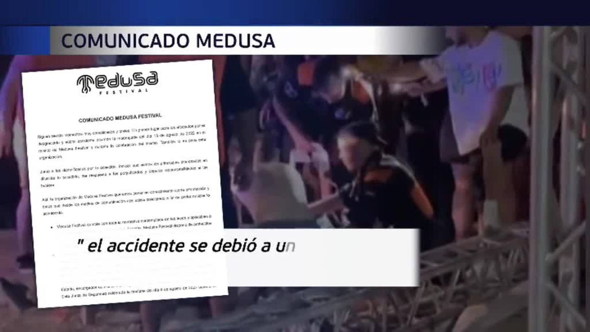 El festival Medusa culpa al impredecible reventón térmico