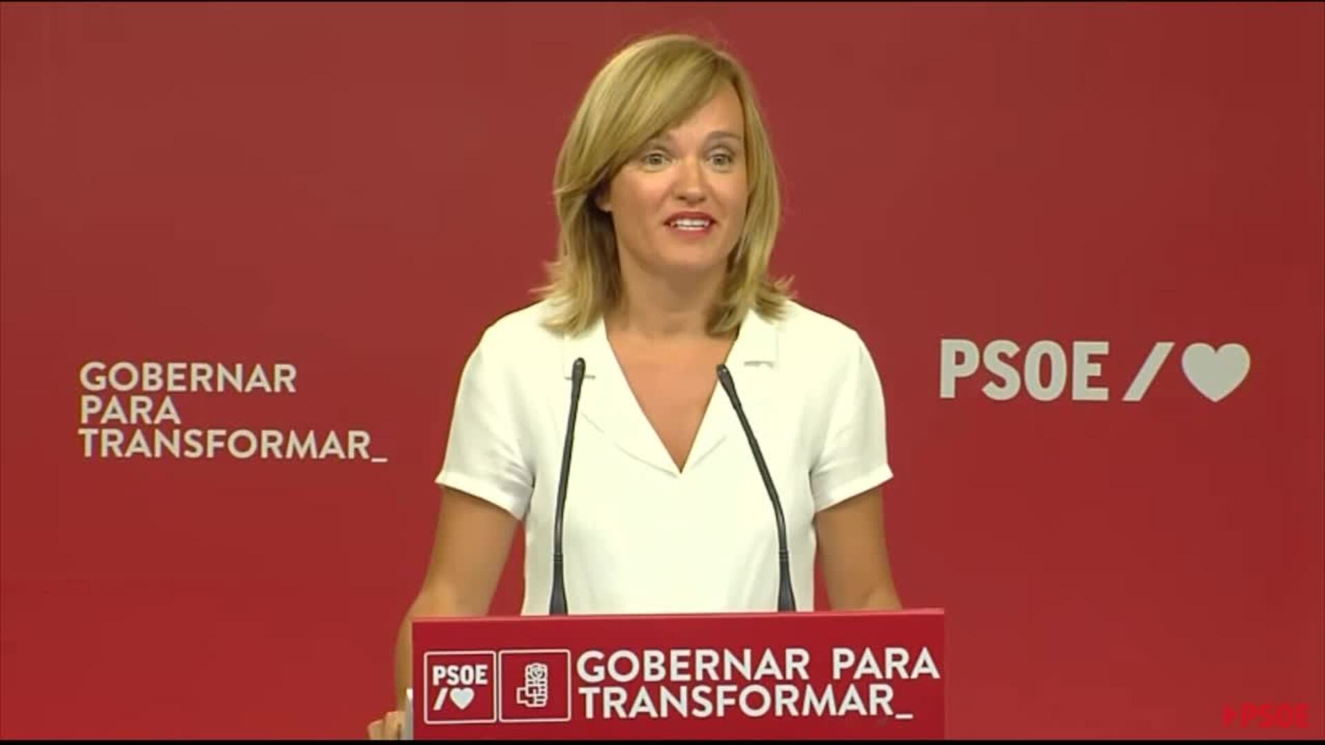 PSOE rechaza regular el uso del Falcón que propone Feijóo