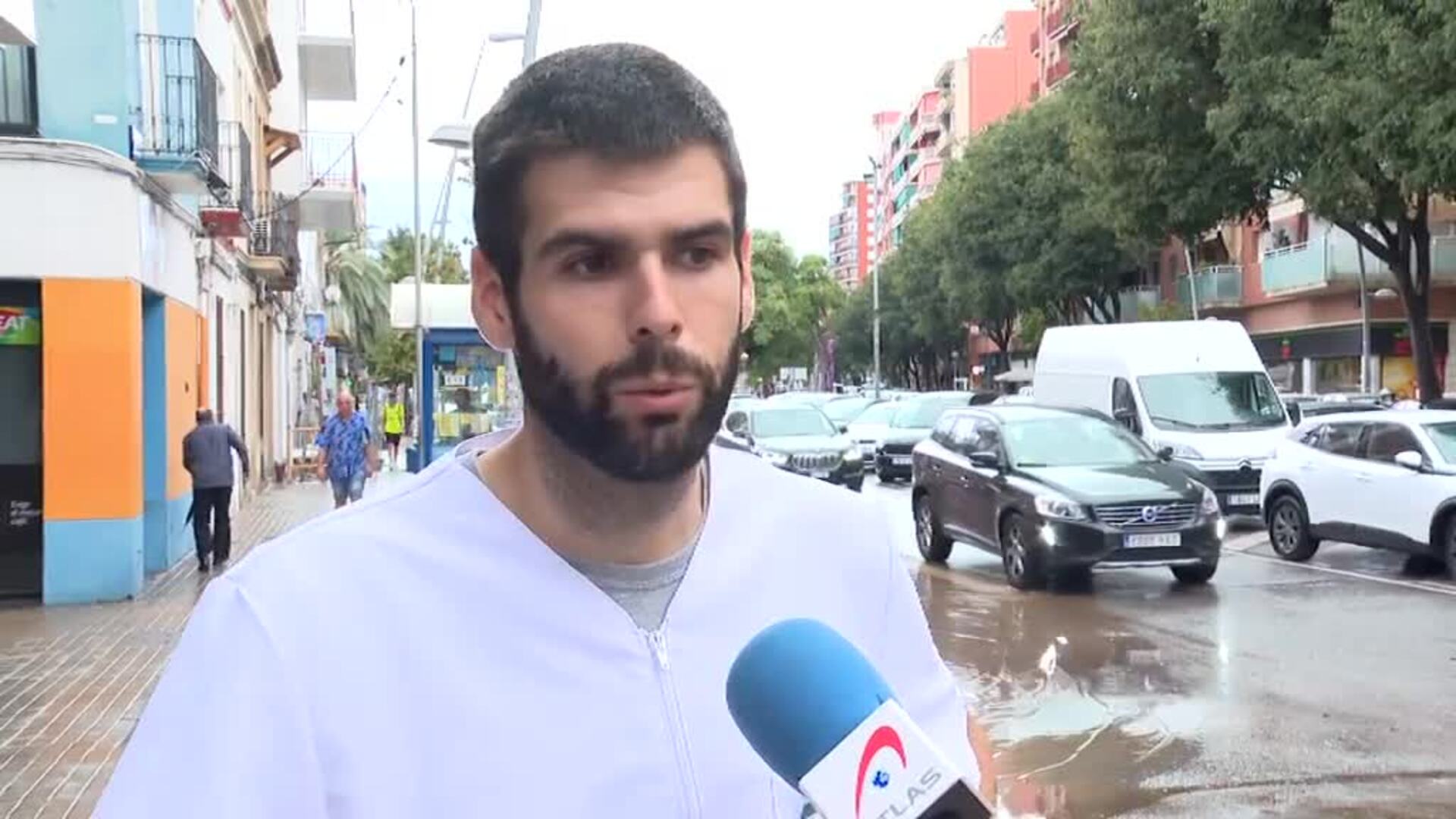 Las tormentas en el Baix Llobregat dejan más de 50 litros por metro cuadrado en pocos minutos