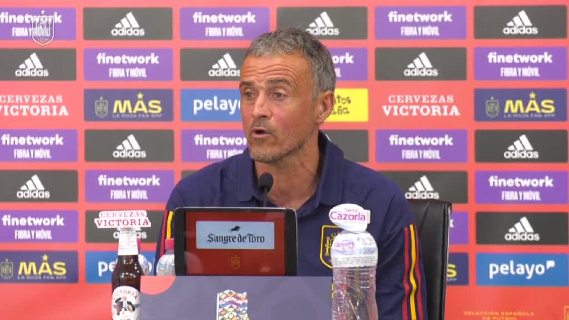 Luis Enrique sobre la selección femenina: "Es una situación anormal que la Federación va a gestionar de la mejor manera posible"