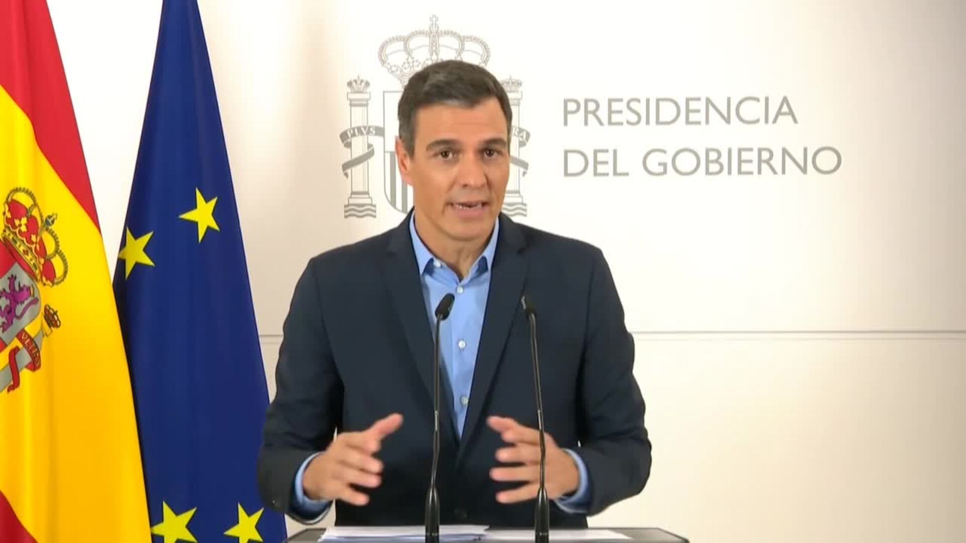 Sánchez critica a los que dicen "que el dinero está mejor en el bolsillo de los ciudadanos"