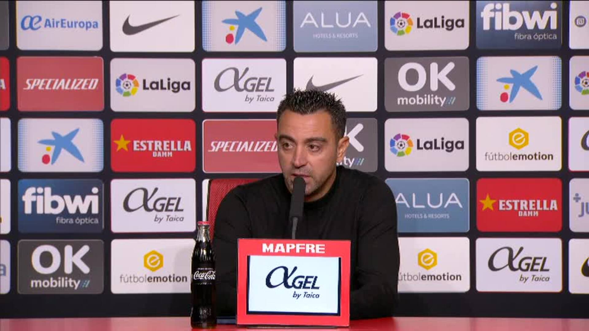 Xavi: "No hemos brillado, pero nos llevamos tres puntos importantísimos"