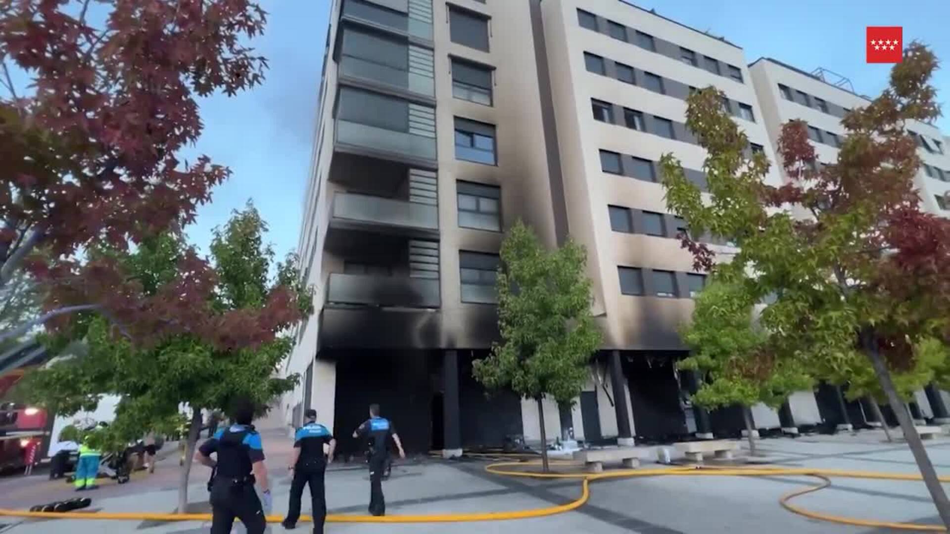 Fallece un niño de cinco años en la explosión en un local comercial de Alcorcón