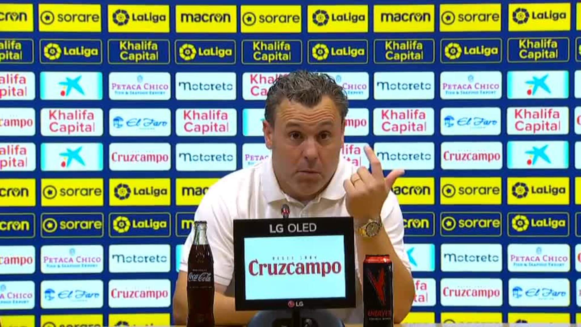Sergio González reconoce el bajón tras el descanso: "Nos ha podido costar el partido"