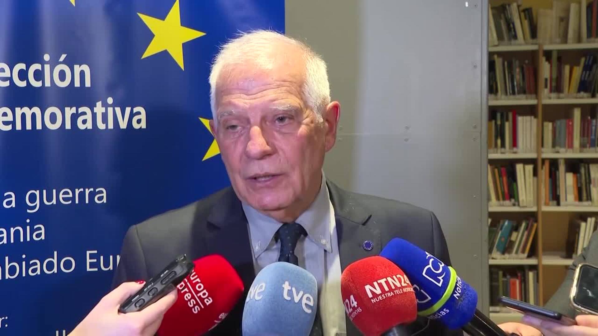 Borrell sobre Ucrania: "asistimos a un bombardeo sistemático de la población civil"