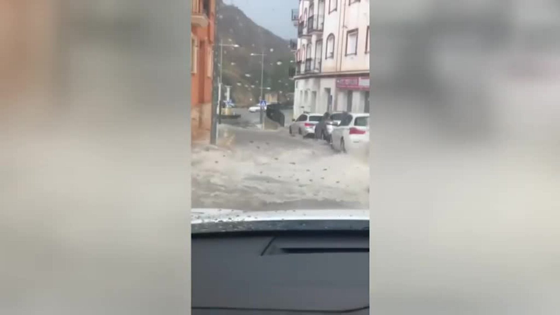 Las fuertes lluvias arrasan en Andalucía