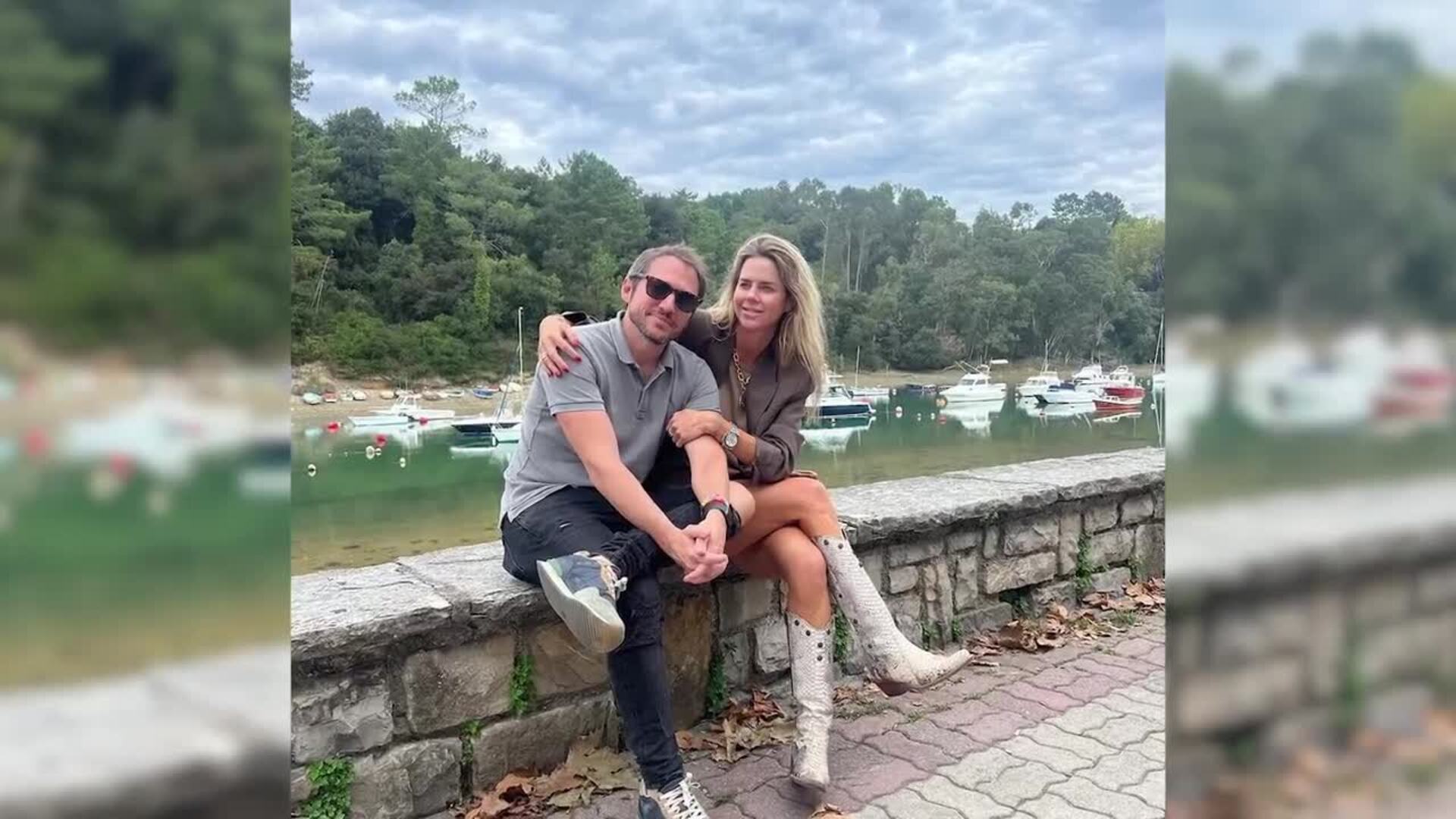 Amelia Bono y Manuel Martos disfrutan de un fin de semana romántico en Getxo