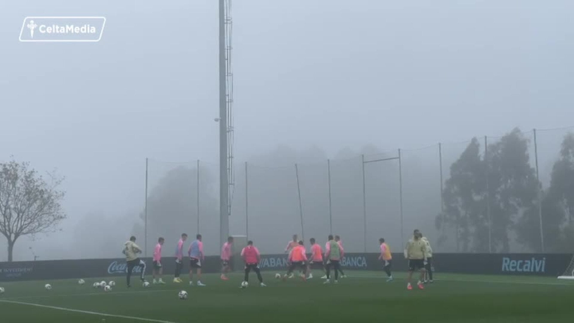 Segundo entrenamiento del Celta de Carlos Carvalhal