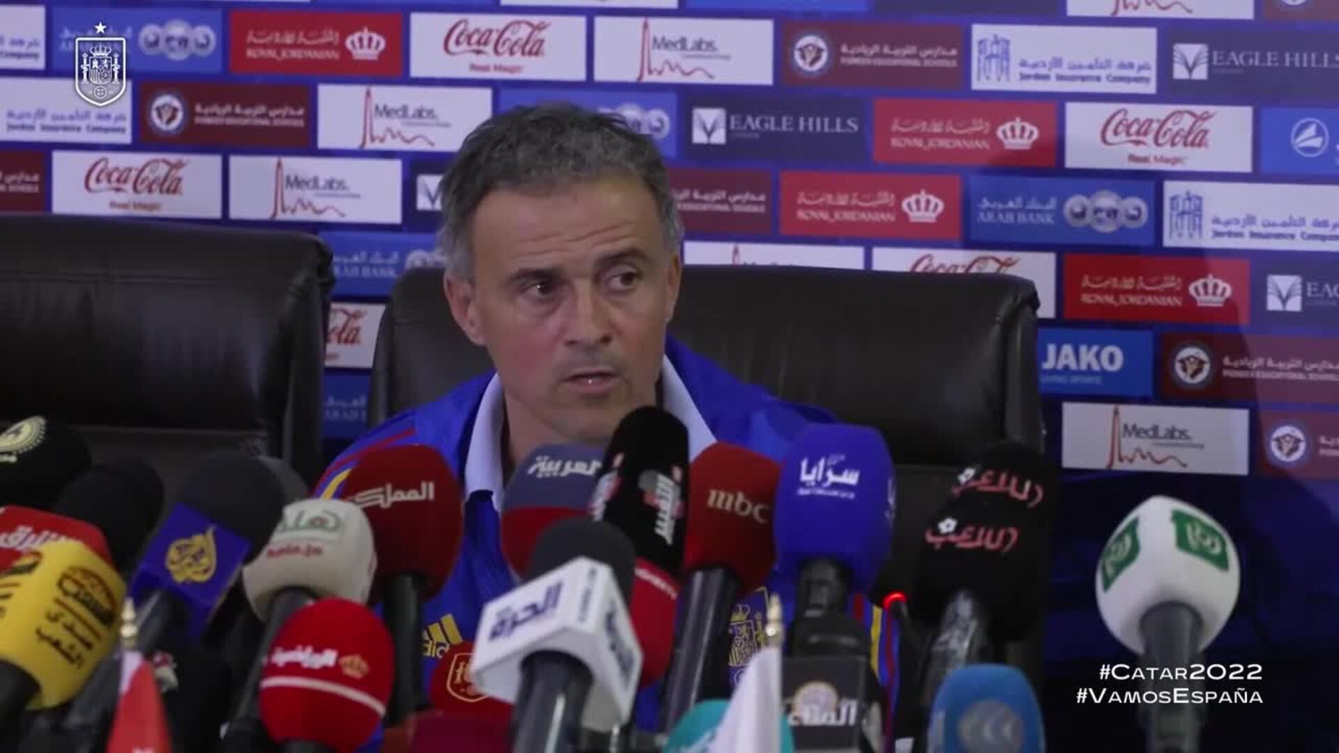 Luis Enrique: "He visto a los jugadores en un nivel sobresaliente"