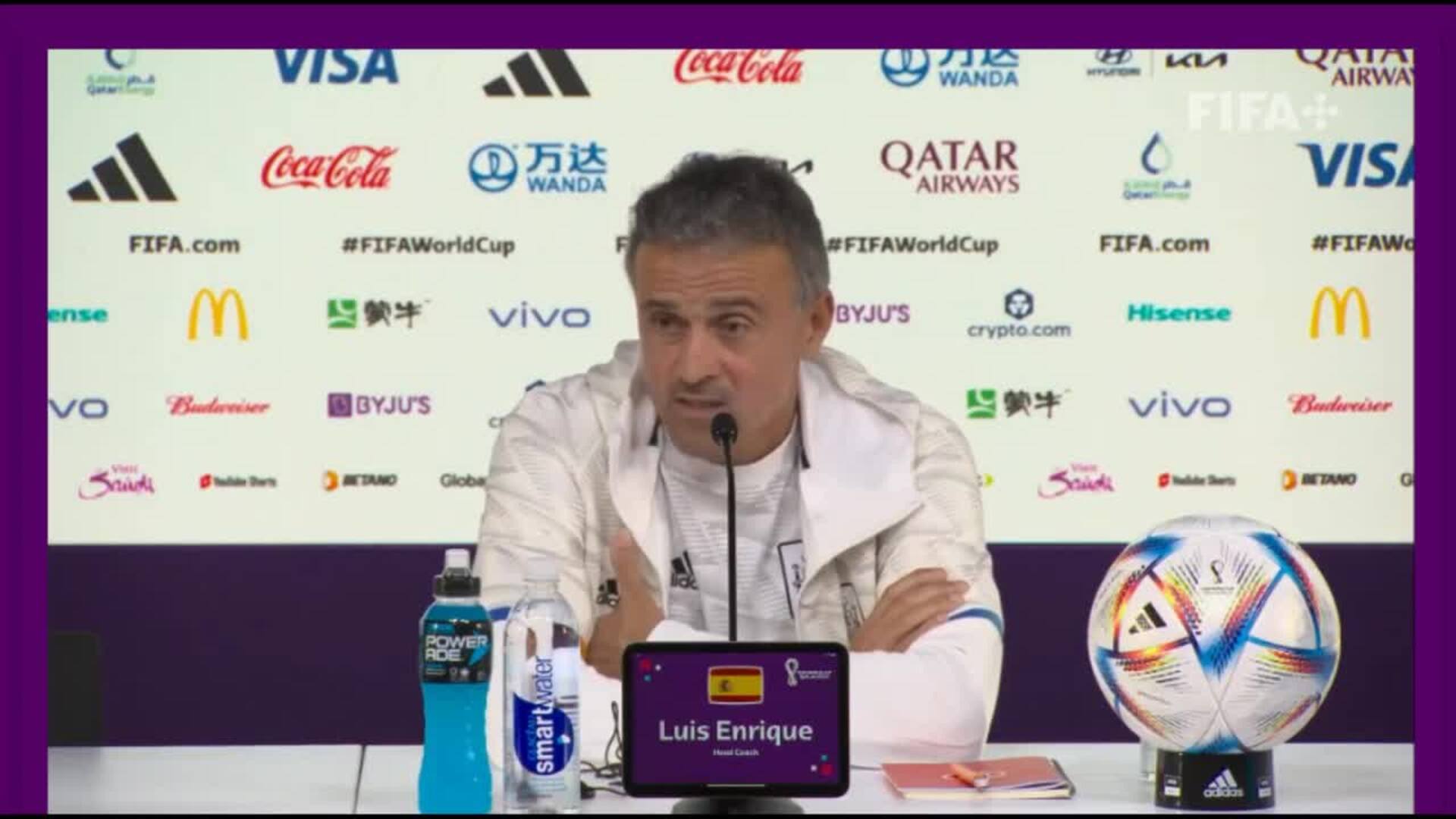 Luis Enrique: "Me encuentro mucho mejor gestionando problemas"