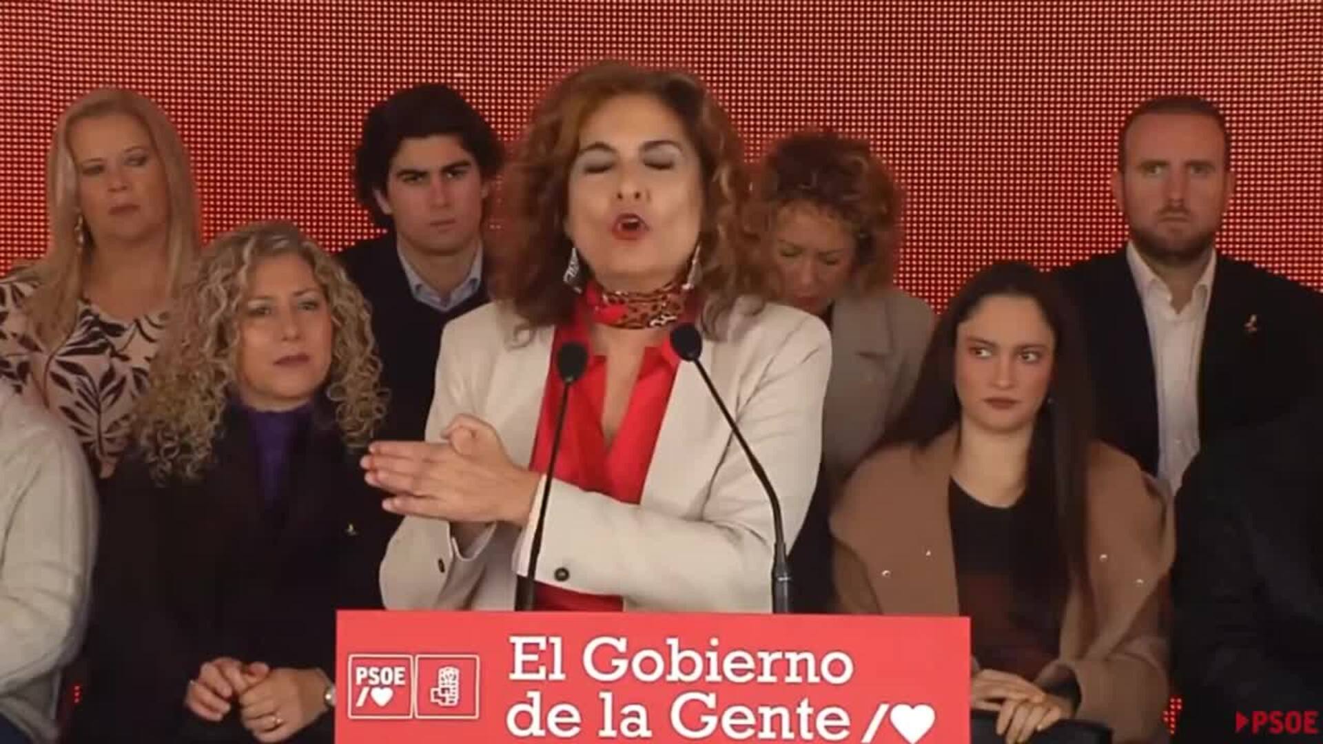 Montero destaca la apuesta del Gobierno por una ley "pionera" ante las agresiones sexuales