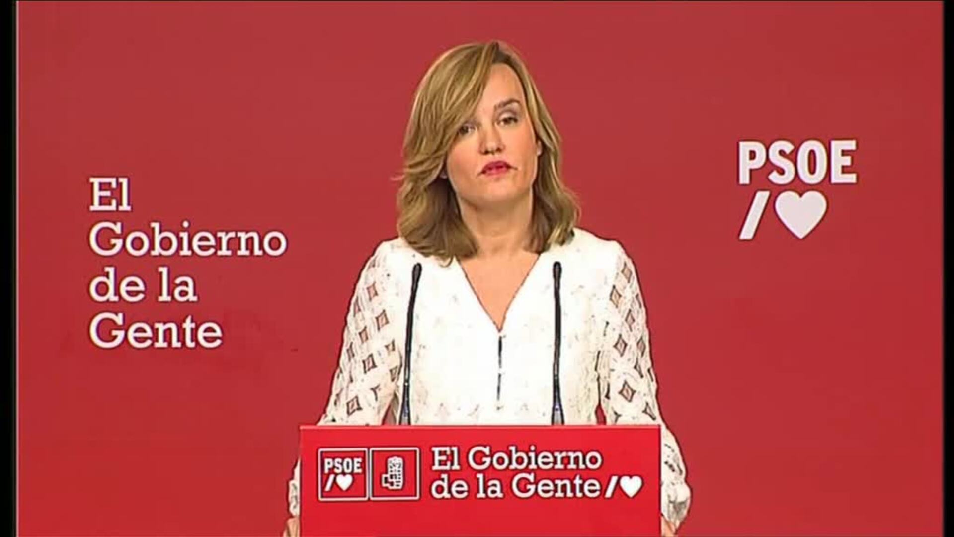 Pilar Alegría acusa al PP de llevar al país "a una crisis sin precedentes"