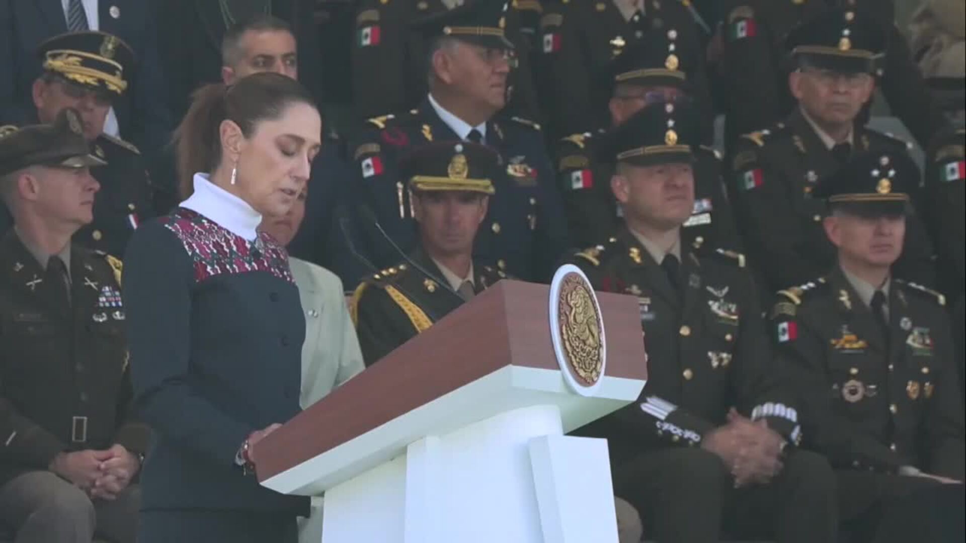 Claudia Sheinbaum: “La bandera mexicana es un símbolo de continuidad ...