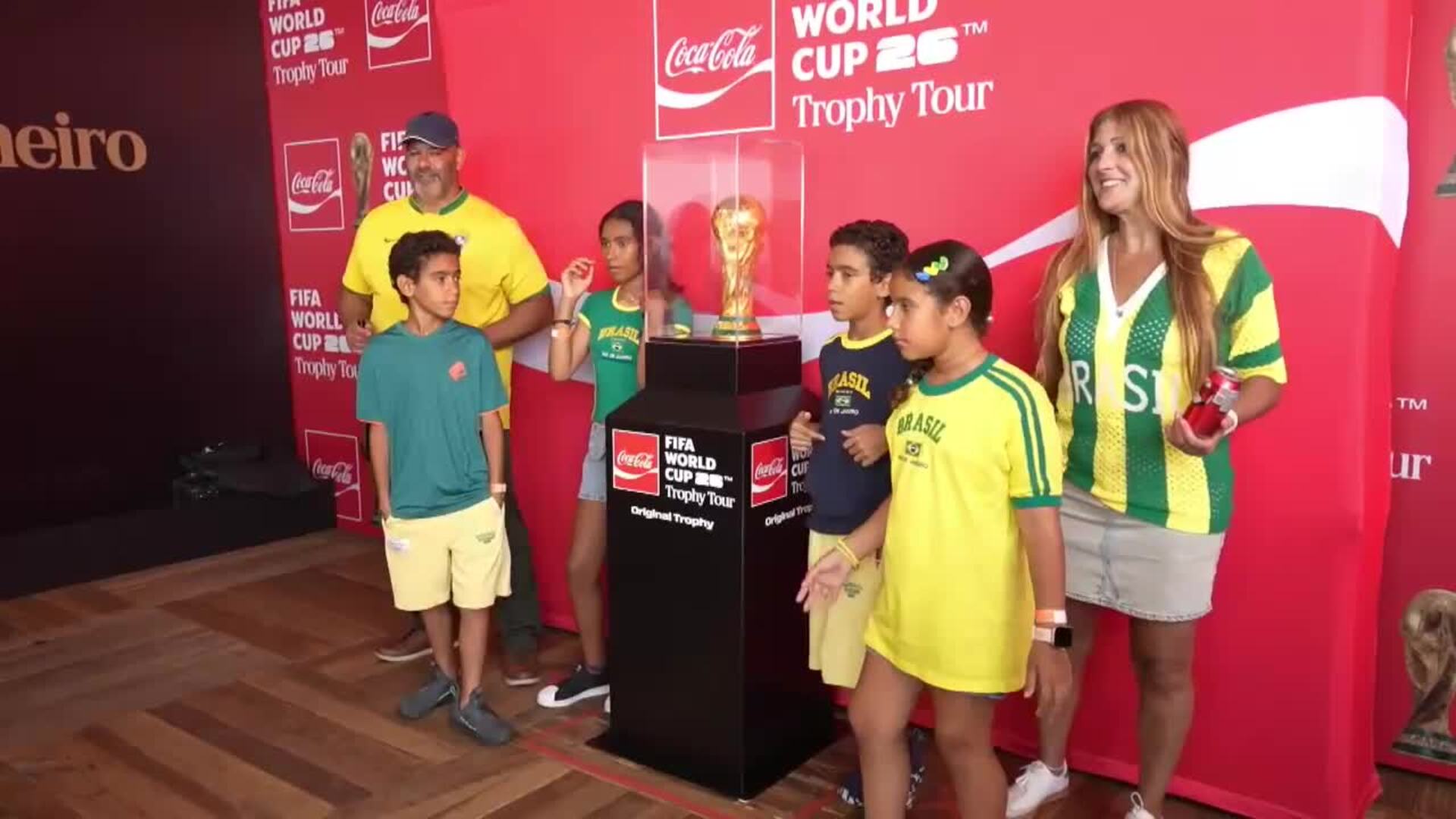 El trofeo del Mundial 2026 llega a Copacabana en su gira por América Latina