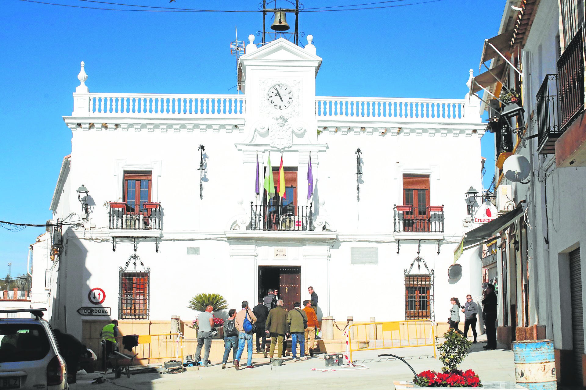 Plaza del Ayuntamiento de Hornachuelos