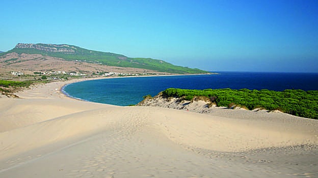 Duna de Bolonia, en Tarifa, Cádiz