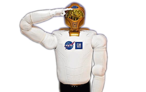 Robonaut es un humanoide enviado a la Estación Espacial Internacional para ayudar a los astronautas en varias tareas.