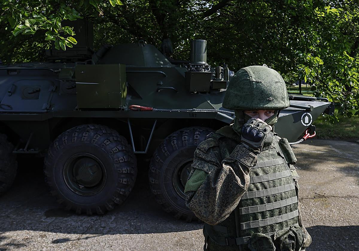 Ilustración de ABC con los personajes más relevantes de la guerra entre Rusia y Ucrania